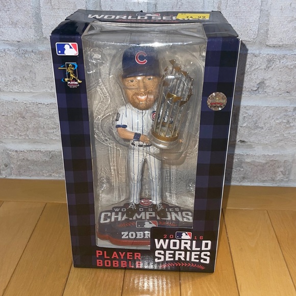 Forever Collectibles Other - BEN ZOBRIST CHICAGO CUBS 2016 WORLD SERIES FOREVER COLLECTIBLES BOBBLEHEAD NEW